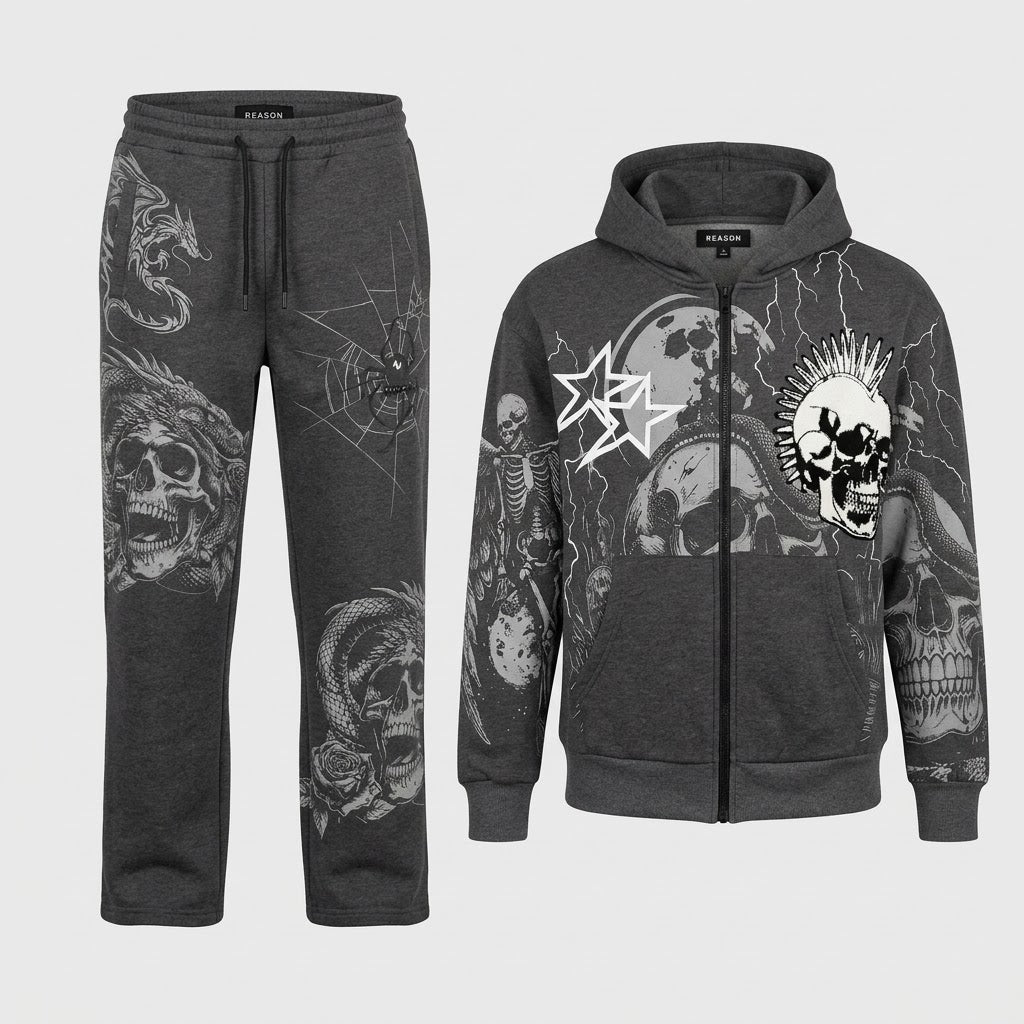 REASON-STARS SWEATSUIT ￼