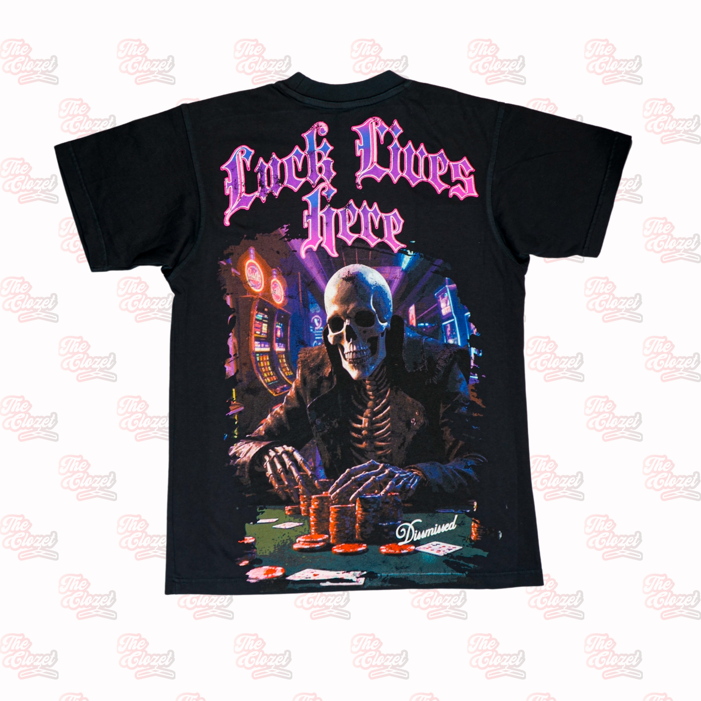 DISMISSED - (black) angel lucky 777 ss tee