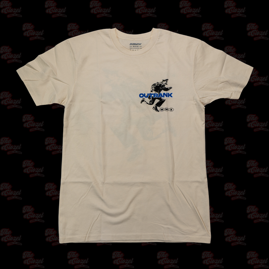 OUTRANK -(vintage white) deliver ss tee