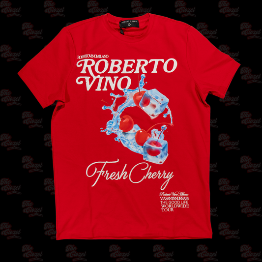 ROBERTO VINO - (red) fresh cherry ss tee