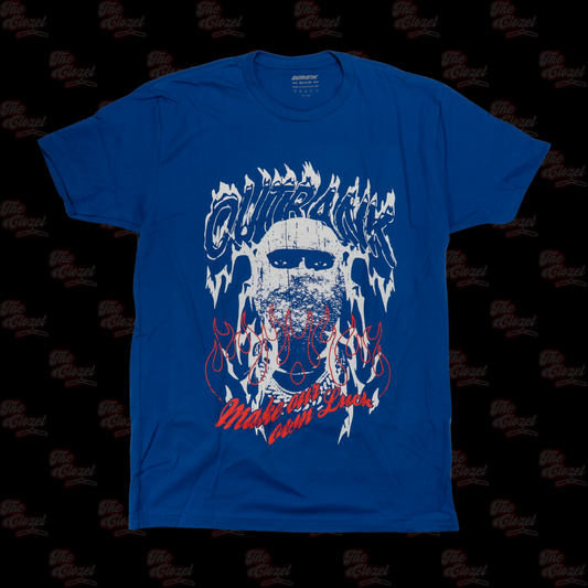 OUTRANK - (royal) make our luck ss tee