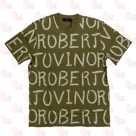 ROBERTO VINO - (olive) roberto all around ss tee