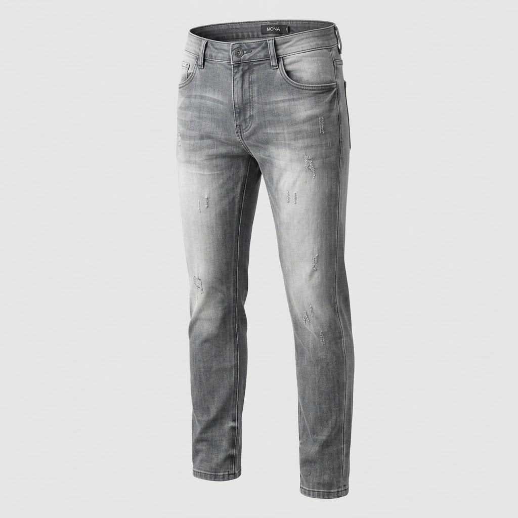ANOM-GREY NIGHT JEANS ￼