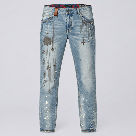 SMUGGLES MOON-chrome ￼JEANS ￼