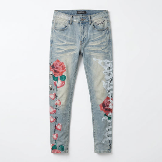 SUGARHILL-LOVERBOY LT JEANS