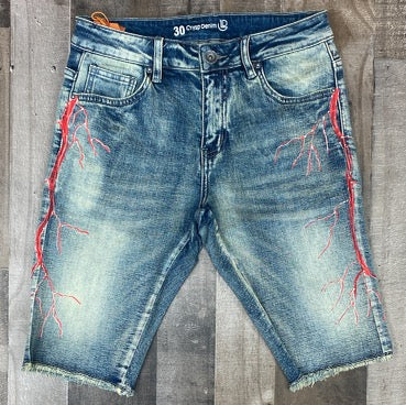 Crysp Denim- lightening shorts