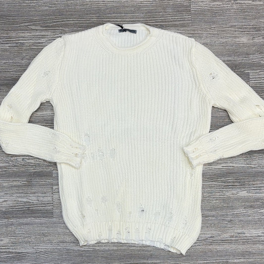 Young Republic- fashion distress sweater (white)