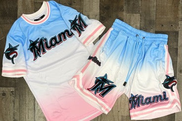 Pro Max- Miami Marlins shorts set