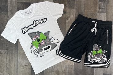 Rawyalty- money hungry shorts set