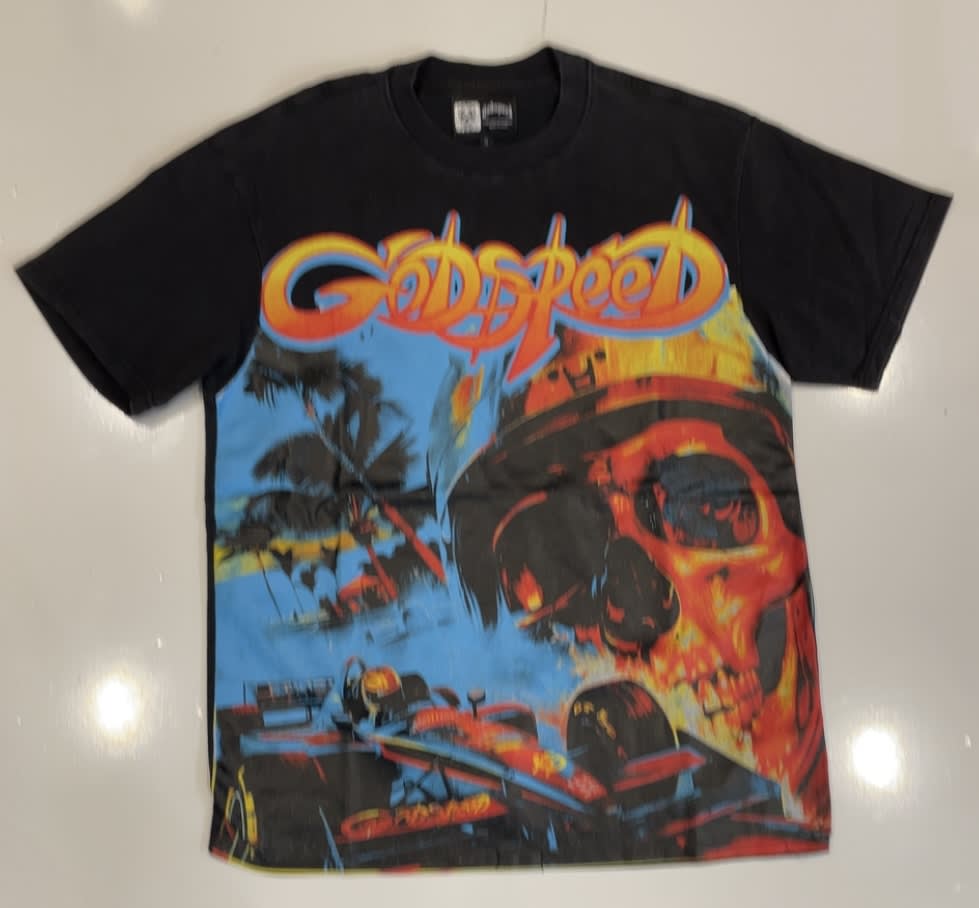 Godspeed Black Race Car T-Shirt