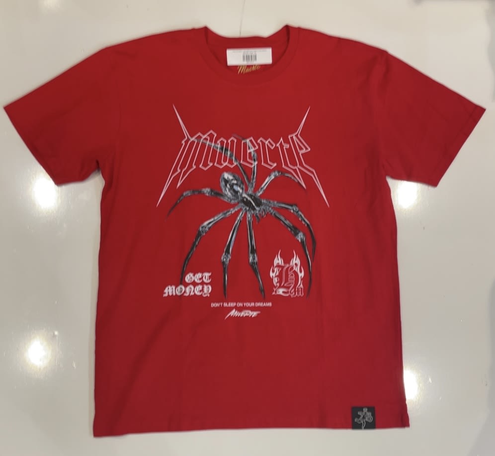 Hustle Daily Red Don't Sleep On Your Dreams T-Shirt