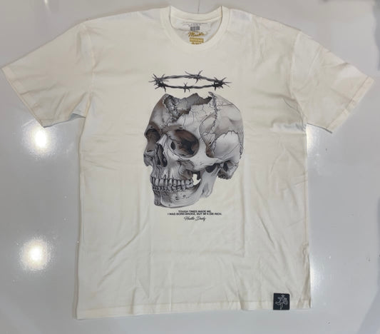 Hustle Daily Off White Tough Times Made Me T-Shirt