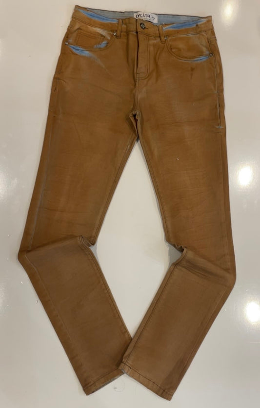 DZTR Brown Skinny Jeans