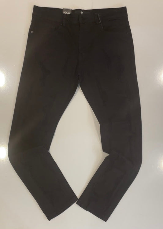 Focus Black Patched Skinny Jeans