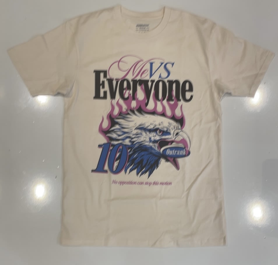 Outrank Cream Me Vs. Everyone T-Shirt
