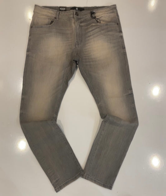 Focus Premium Clean Gray Washed Skinny Jeans