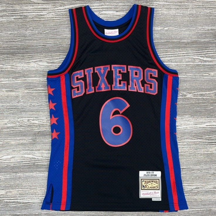 Mitchell & Ness- nba swingman jersey 76ers 76 Julius Erving