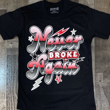 Never Broke Again- nba cursive ss tee