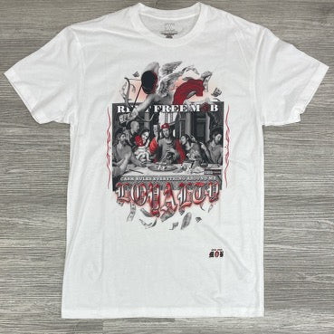 Game Changers- loyalty ss tee (white/red)