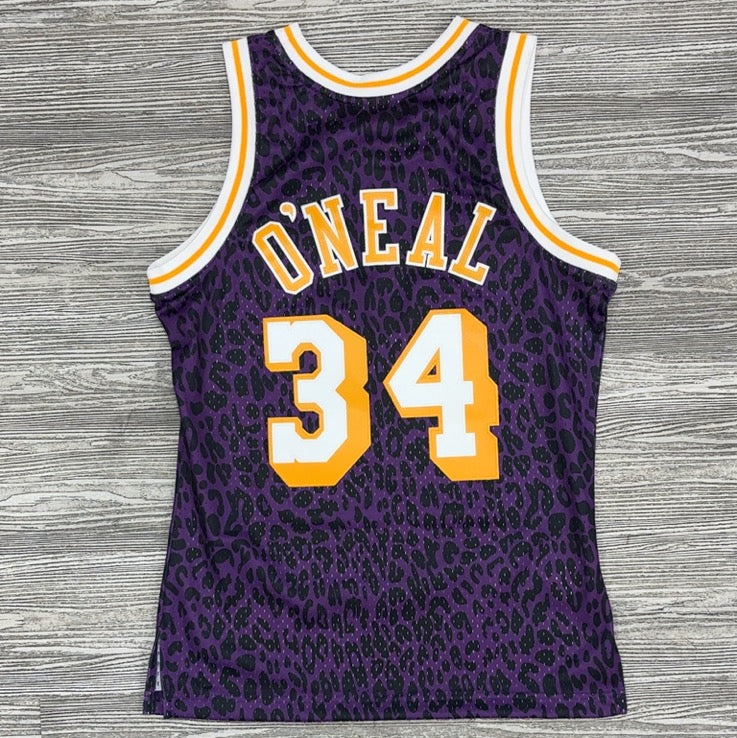 Mitchell & Ness- nba wild life swingman jersey Lakers 96 Shaquille O’Neal