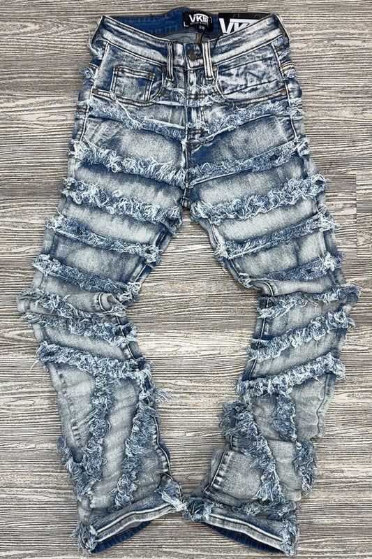 VKTR- stacked jeans (blue)