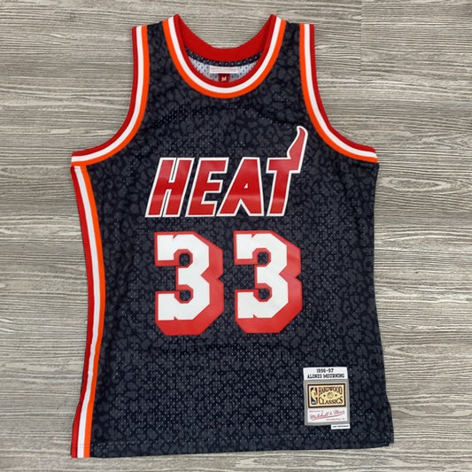 Mitchell & Ness-NBA Wild Life Swingman Jersey Heat 96 Alonzo Mourning