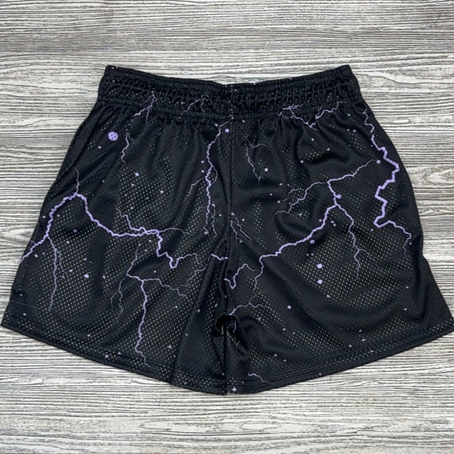 Lost Hills- lighting mesh shorts