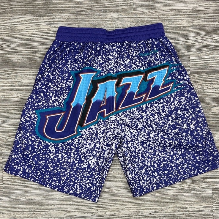 Mitchell & Ness- nba Jumbotron sumimated shorts Jazz