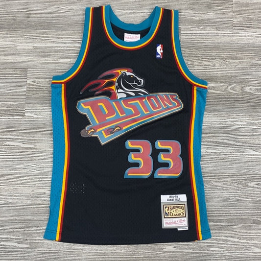 Mitchell & Ness-NBA Swingman Jersey Pistons 98 Grant Hill