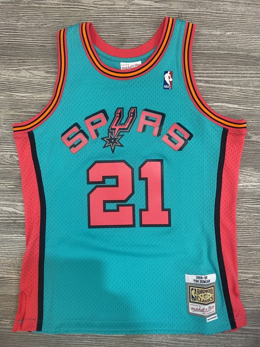 Mitchell & Ness- Nba Swingman Jersey Spurs 98 Tim Duncan