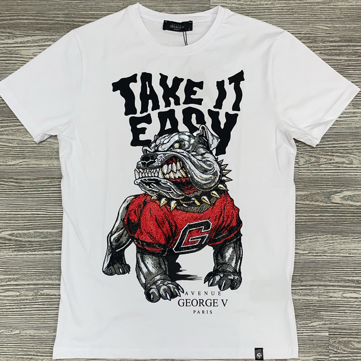 George V- take it easy pup ss tee