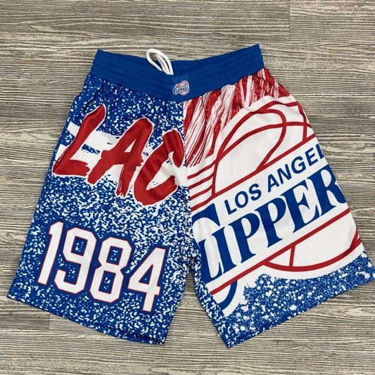 Mitchell & Ness- Nba Jumbotron Submimated Shorts Clippers