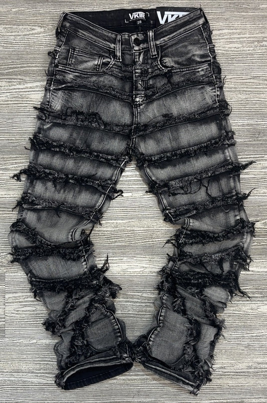 VKTR- stacked jeans (black)