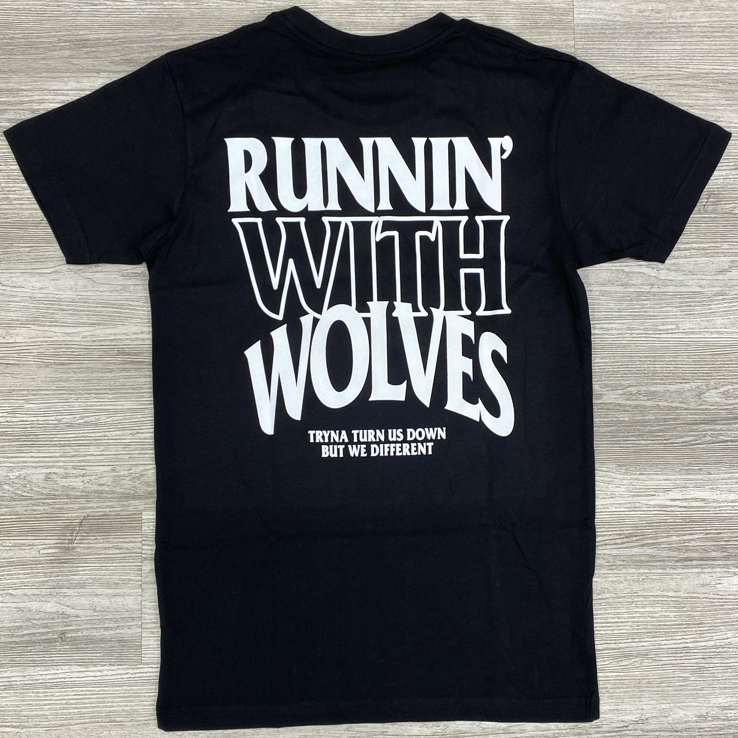 Outrank- runnin with wolves ss tee