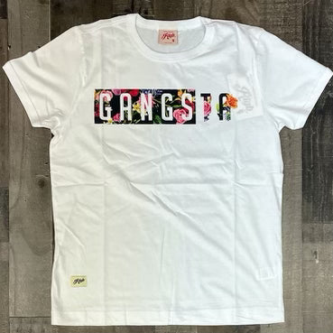 Red Tag- gangsta floral ss tee