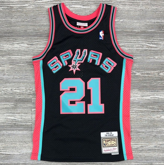 Mitchell & Ness- Nba Swingman Jersey Spurs 98 Tin Duncan