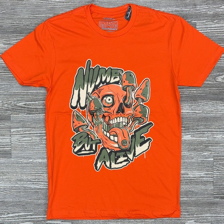 XGear101- celadon numb alive ss tee (orange)