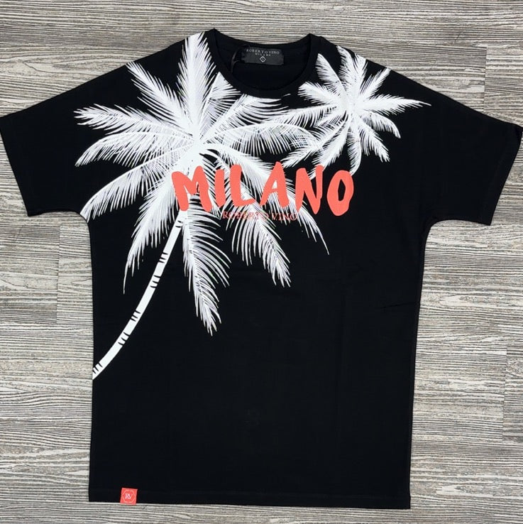 Robert Vino Milano- palm tree ss tee