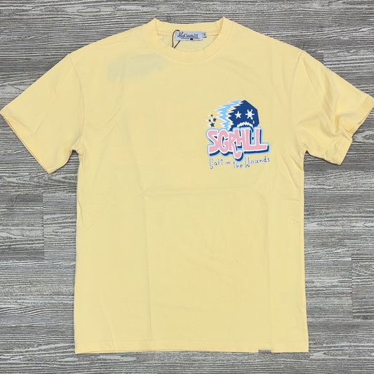 Sugarhill- “sunburn” ss tee (yellow)