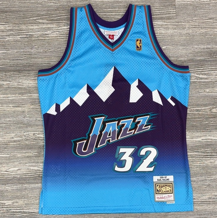 Mitchell & Ness- nba swingman jersey Jazz 96 Karl Malone