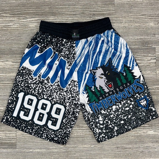 Mitchell & Ness- nba Jumbotron sumimated shorts Timberwolves