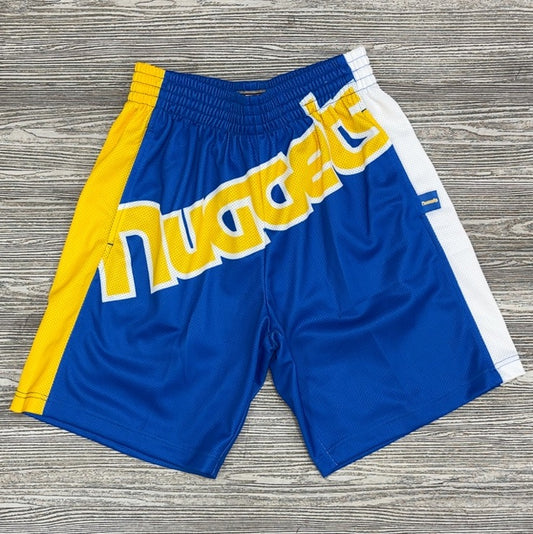Mitchell & Ness- nba blown out fashion shorts Nuggets
