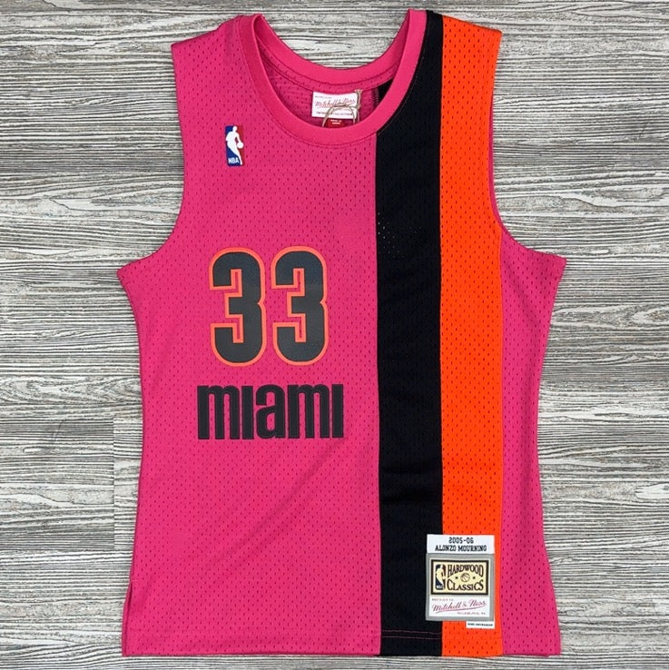 Mitchell & Ness- Nba Swingman Jersey Heat 05 Alonzo Mourning