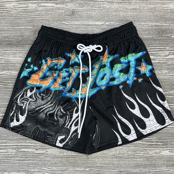 Lost Hills- worldwide mesh shorts