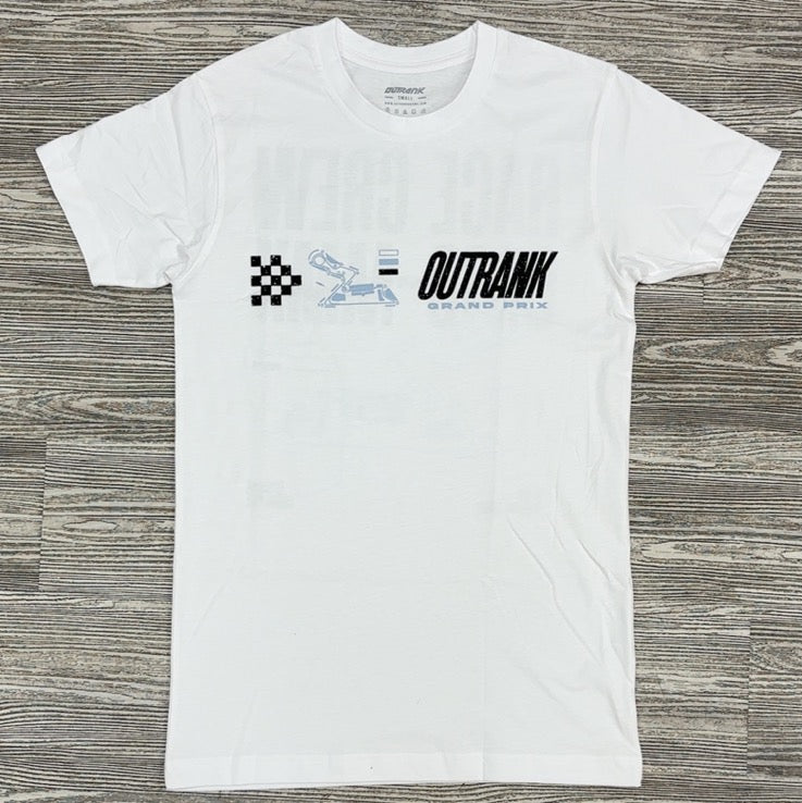 Outrank- race crew ss tee