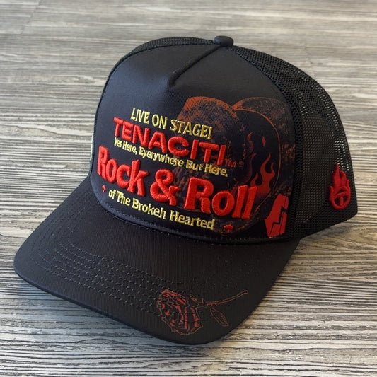 Tenaciti- rock & roll trucker hat