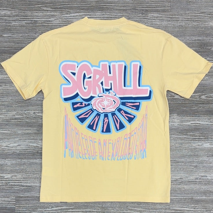 Sugarhill- “sunburn” ss tee (yellow)