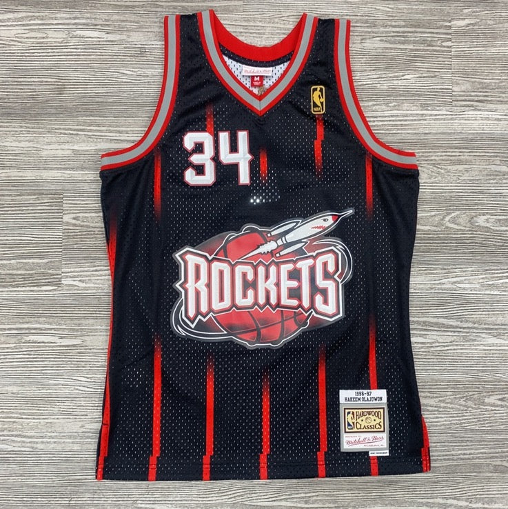 Mitchell & Ness-NBA Swingman Jersey Rockets 96 Hakeem Olajuwon