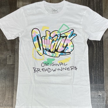 Outrank- original bread winners ss tee (white)