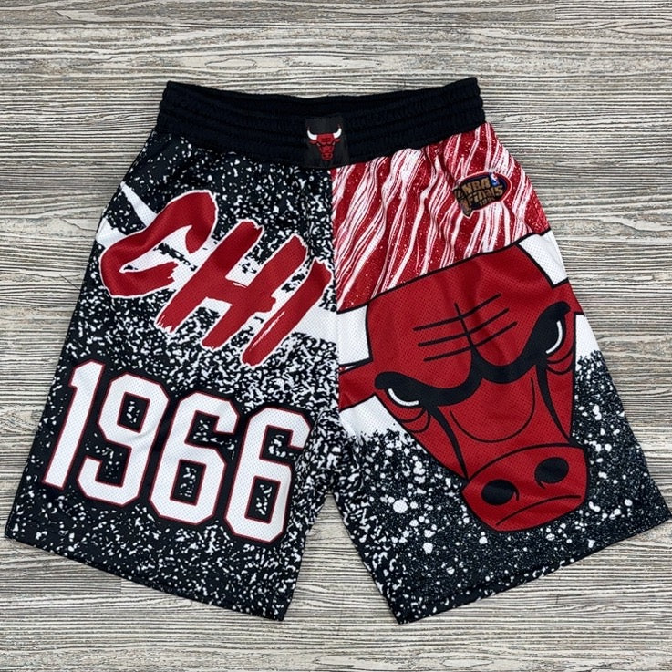 Mitchell & Ness- Nba Jumbotron Submimated Shorts Bulls